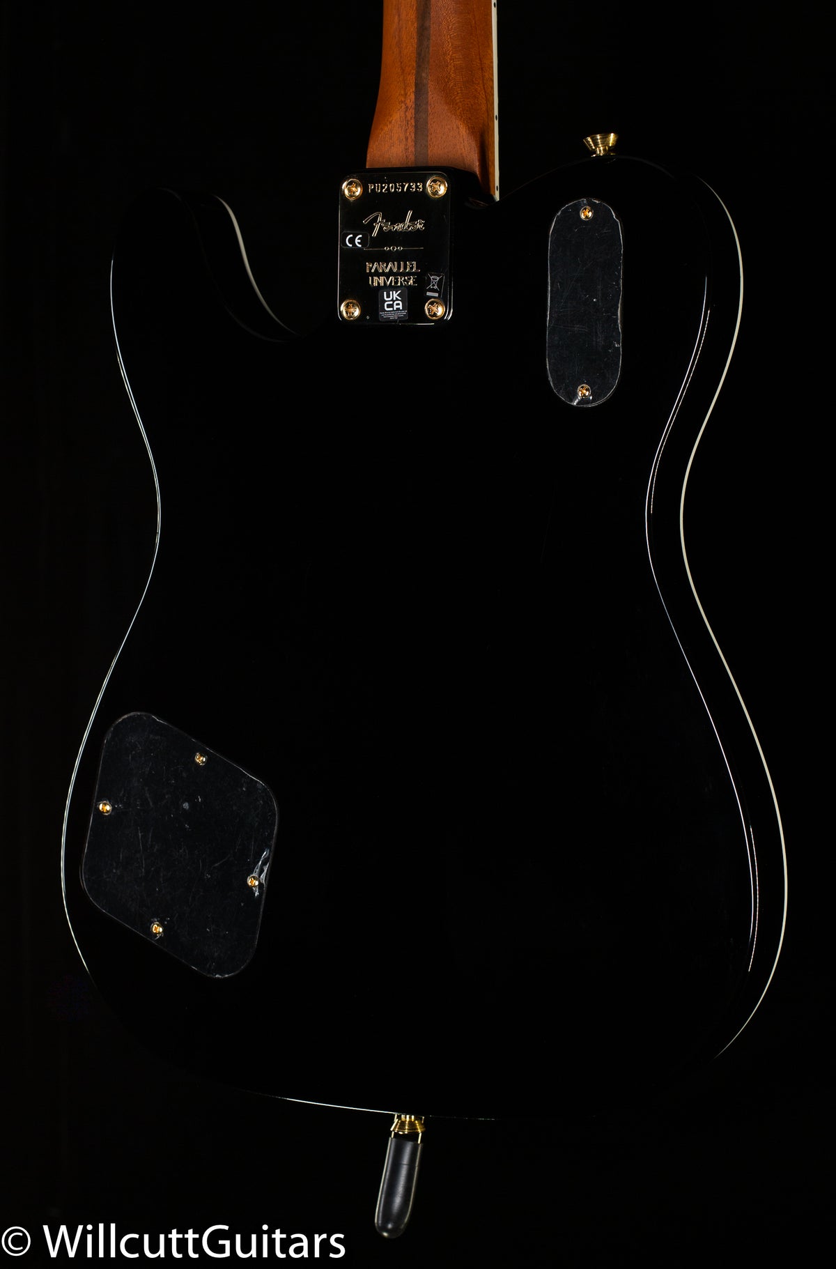 Fender Parallel Universe Volume II Troublemaker Tele Deluxe with Bigsby Black (733)