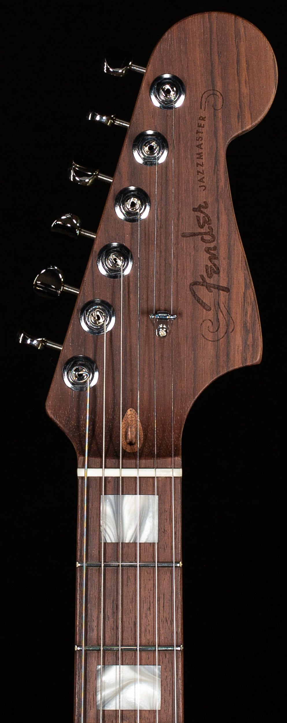 Fender Parallel Universe Volume II Strat Jazz Deluxe, Rosewood Fingerboard, Transparent Faded Sea Foam Green (758)