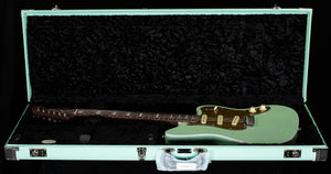 Fender Parallel Universe Volume II Strat Jazz Deluxe, Rosewood Fingerboard, Transparent Faded Sea Foam Green (758)