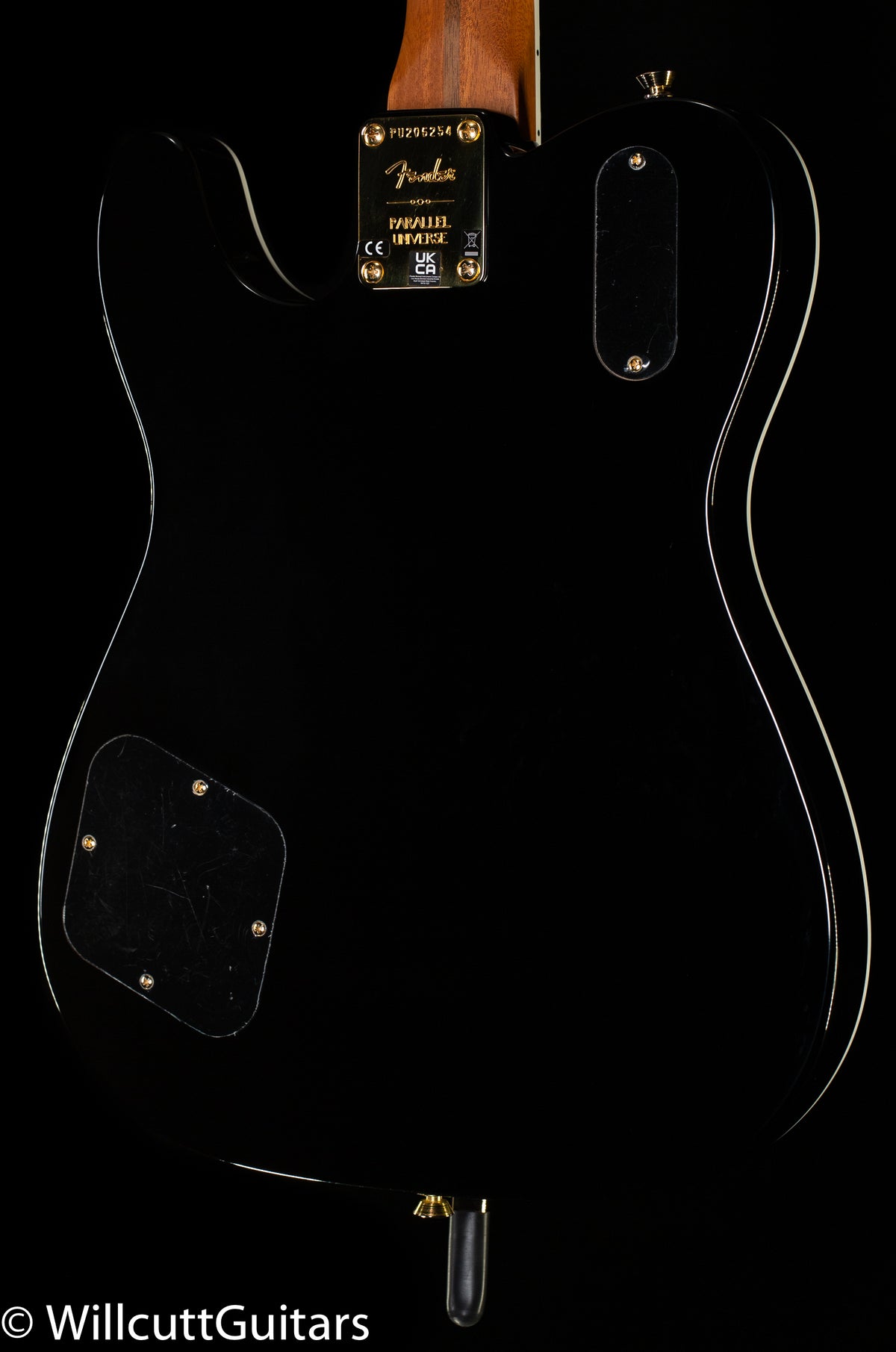 Fender Parallel Universe Volume II Troublemaker Tele Deluxe with Bigsby Black (254)
