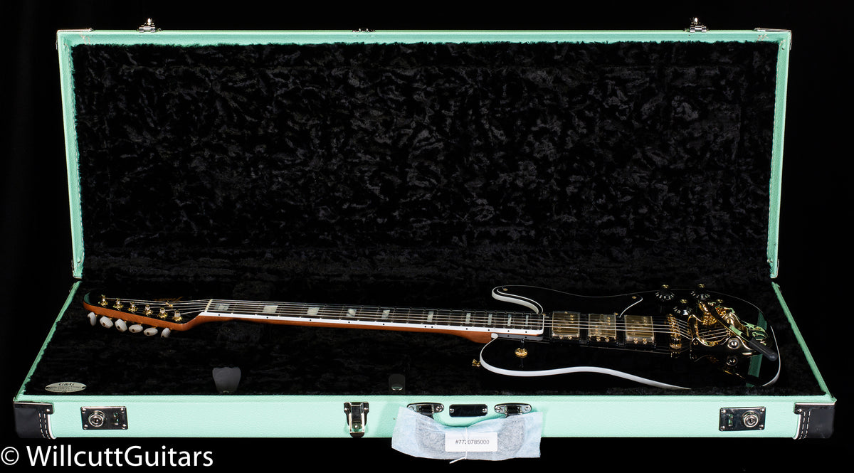 Fender Parallel Universe Volume II Troublemaker Tele Deluxe with Bigsby Black (254)