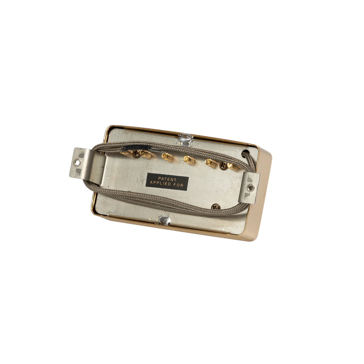 Gibson Custombucker Underwound (Double black, Gold Cover, 2-conductor, Unpotted, 7.2k, Alnico 3)