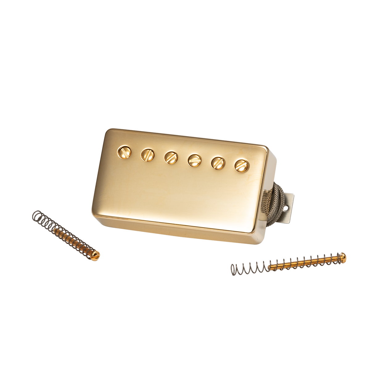 Gibson Custombucker Underwound (Double black, Gold Cover, 2-conductor, Unpotted, 7.2k, Alnico 3)