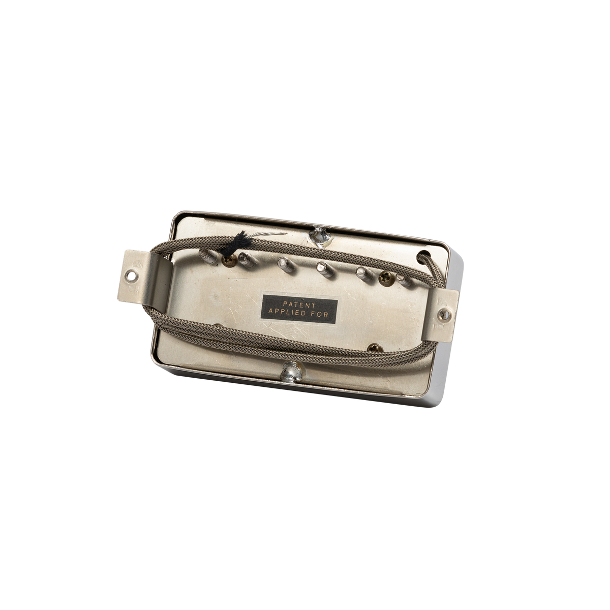 Gibson Custombucker Underwound (Double black, Nickel Cover, 2-conductor, Unpotted, 7.2k, Alnico 3)