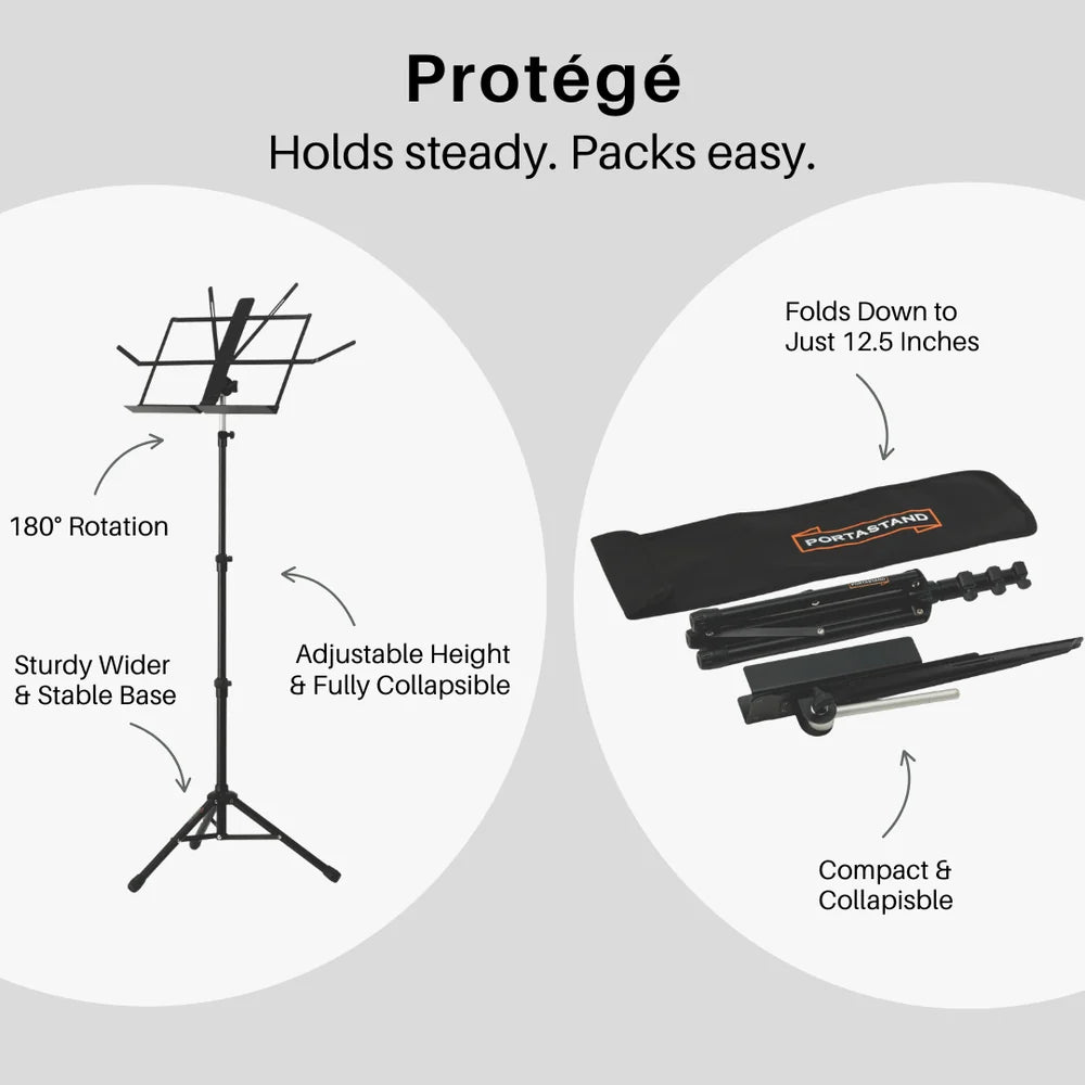 Protege 2.0 Portable Sheet Music Stand