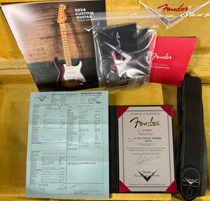 Fender Custom Shop Masterbuilt Andy Hicks 1972 Telecaster Thinline Journeyman Candy Apple Red (268)