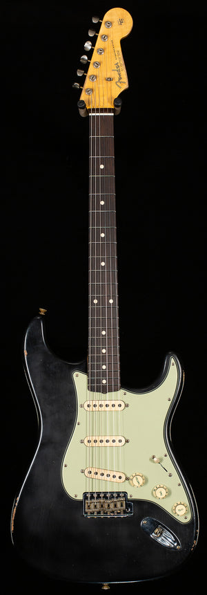 Fender Custom Shop Masterbuilt Andy Hicks True '62 Strat Journeyman Black Brazilian 59 C (227)