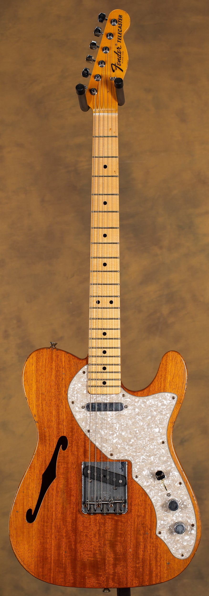 2020 Fender Custom Shop Vintage Custom 1968 Tele Thinline Underwood Aged