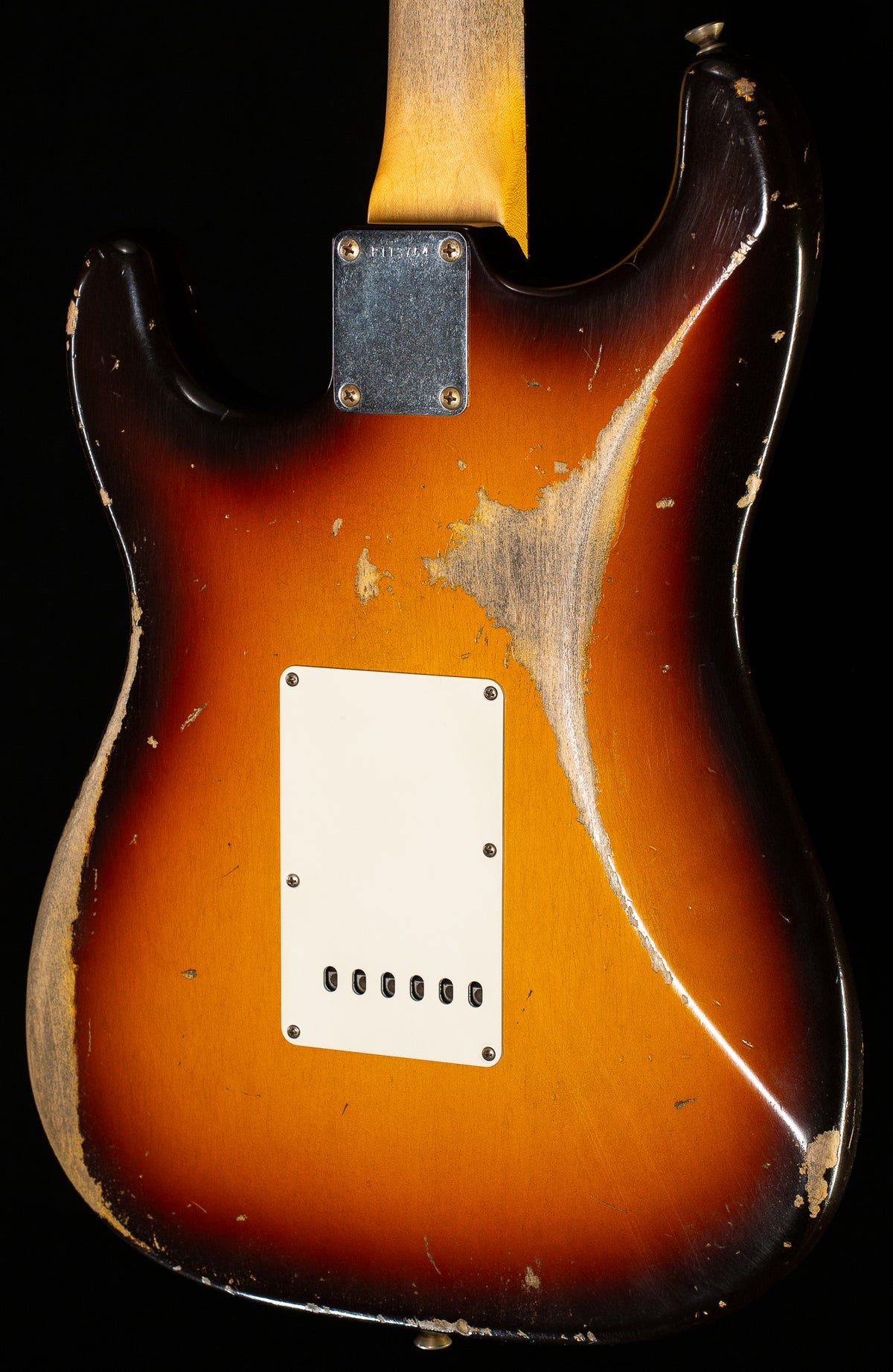 Fender Custom Shop Masterbuilt Ron Thorn 60's Stratocaster Heavy Relic Brazilian Faded Chocolate 3-Tone Sunburst