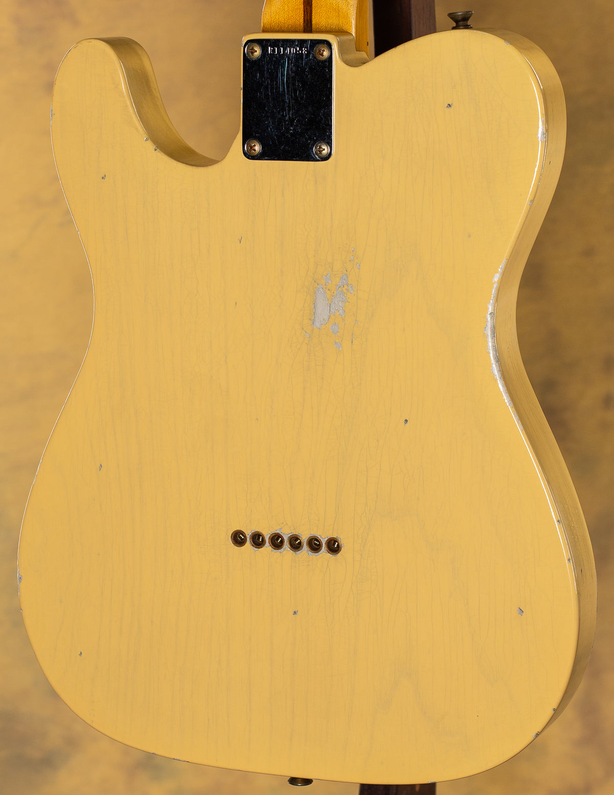 2022 Fender Custom Shop Willcutt Exclusive 4/54 Blackguard Telecaster Relic Blonde 10/56 &quot;V&quot;