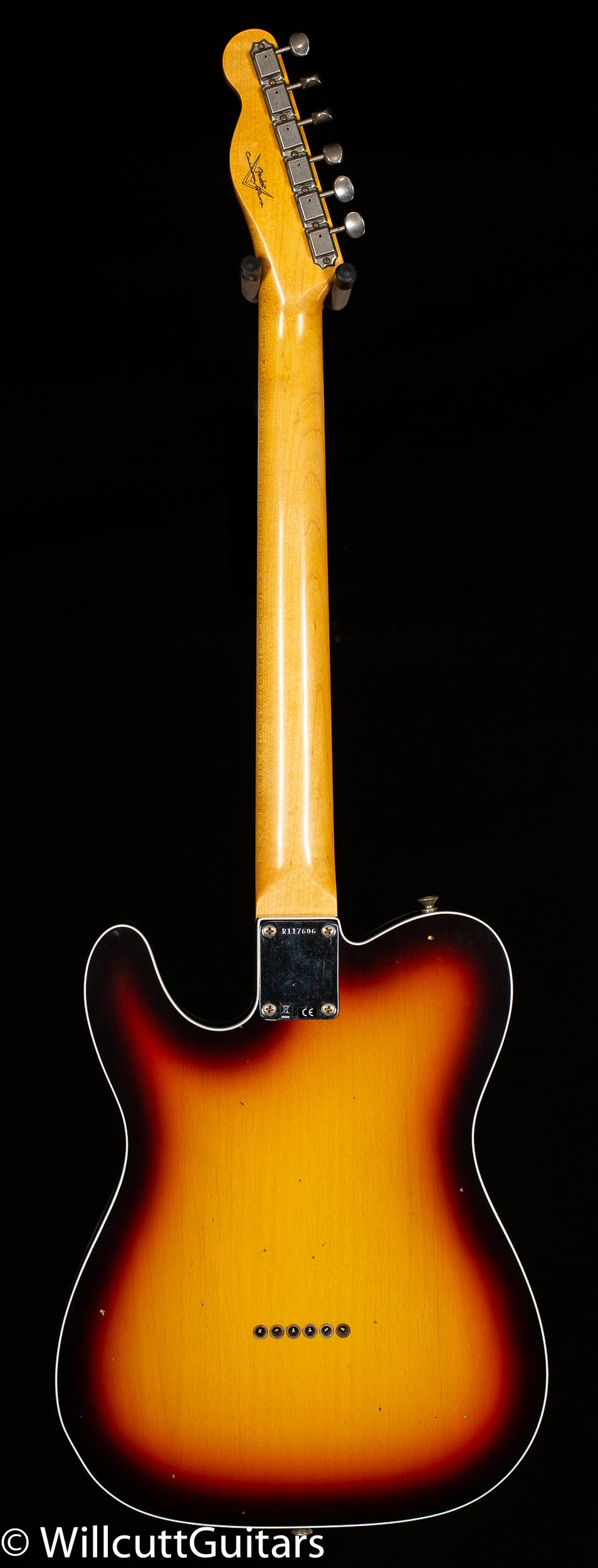 Fender Custom Shop 1960 Telecaster Custom Journeyman Relic 3-Tone Sunburst (606)