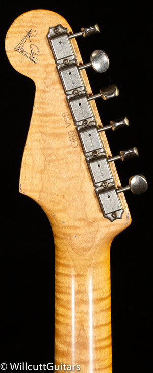 Fender Custom Shop TRUE '62 STRAT JRN MBDG '59 C BLK BRAZ (029)
