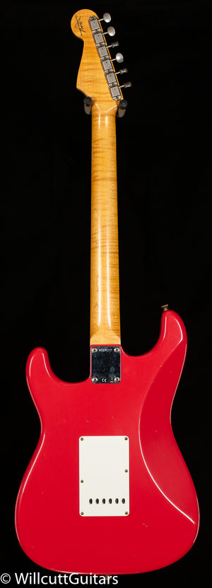 Fender Custom Shop Willcutt True '62 Stratocaster Journeyman Relic Fiesta Red '59 C (222)