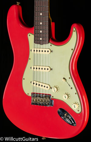 Fender Custom Shop Willcutt True '62 Stratocaster Journeyman Relic Fiesta Red '59 C (222)