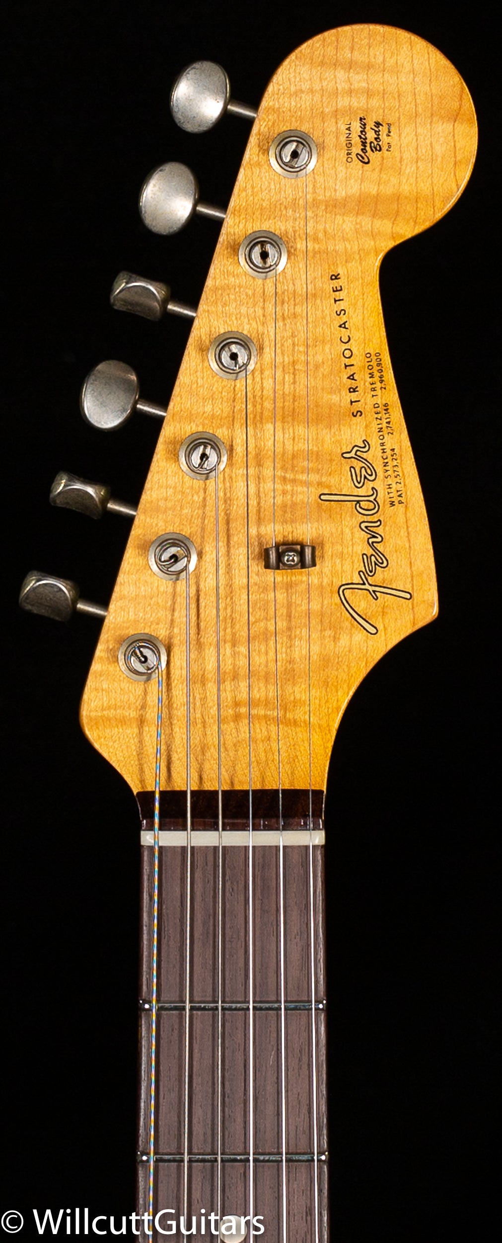 Fender Custom Shop Willcutt True '62 Stratocaster Journeyman Relic Fiesta Red '59 C (222)