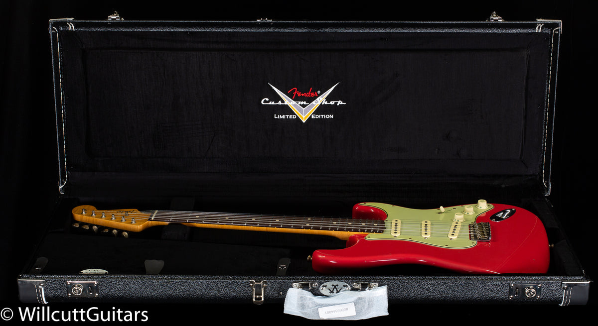 Fender Custom Shop Willcutt True '62 Stratocaster Journeyman Relic Fiesta Red '59 C (222)