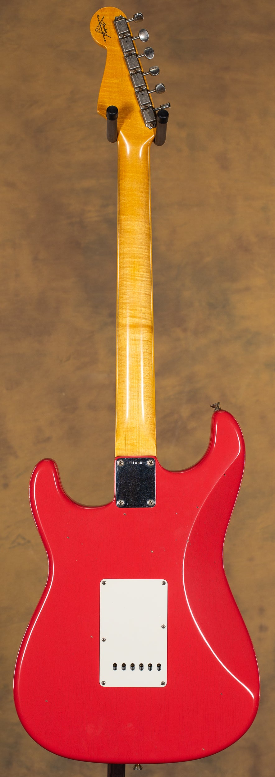 2022 Fender Custom Shop Willcutt True &#39;62 Stratocaster Journeyman Relic Fiesta Red Large C