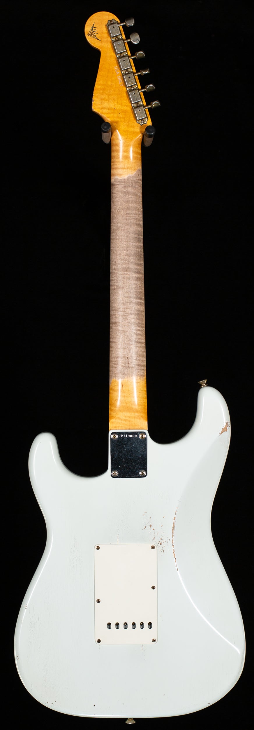 Fender Custom Shop Masterbuilt Andy Hicks True '62 Strat Journeyman Olympic White Brazilian 59 C (860)
