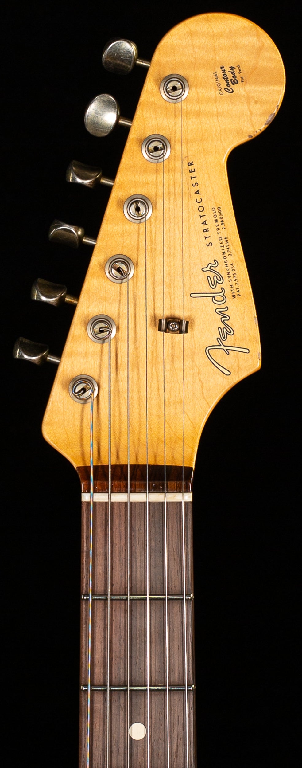 Fender Custom Shop Masterbuilt Andy Hicks True '62 Strat Journeyman Olympic White Brazilian 59 C (860)