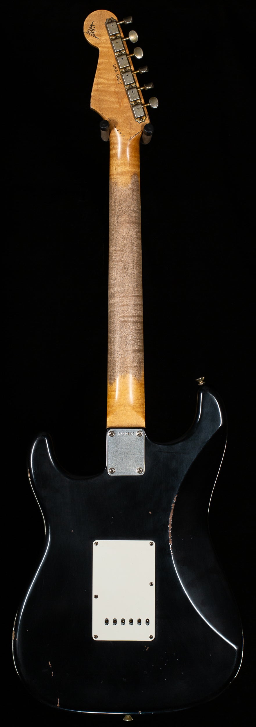 Fender Custom Shop Masterbuilt Andy Hicks True &#39;62 Strat Journeyman Black Brazilian 59 C (892)