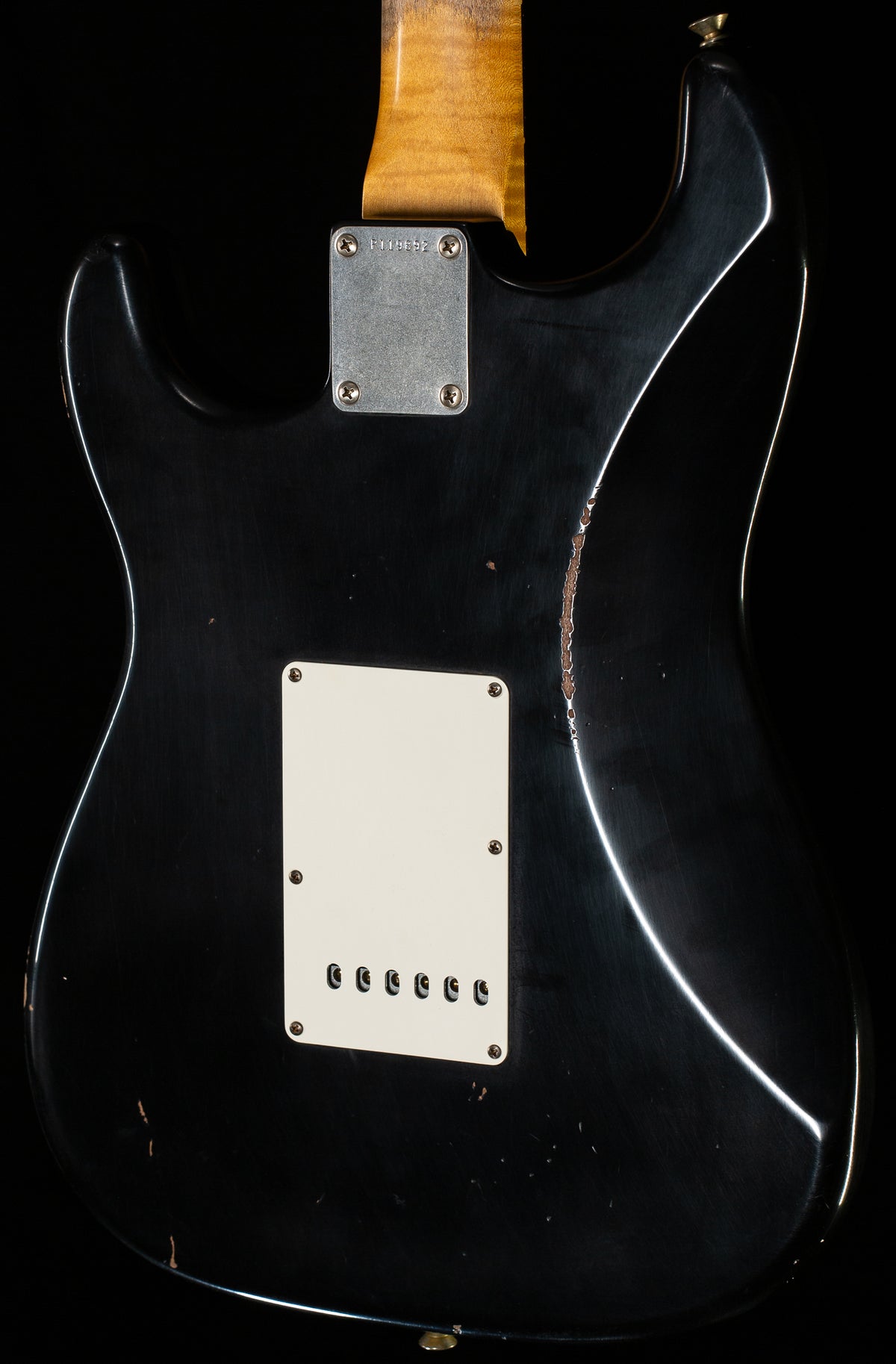 Fender Custom Shop Masterbuilt Andy Hicks True &#39;62 Strat Journeyman Black Brazilian 59 C (892)