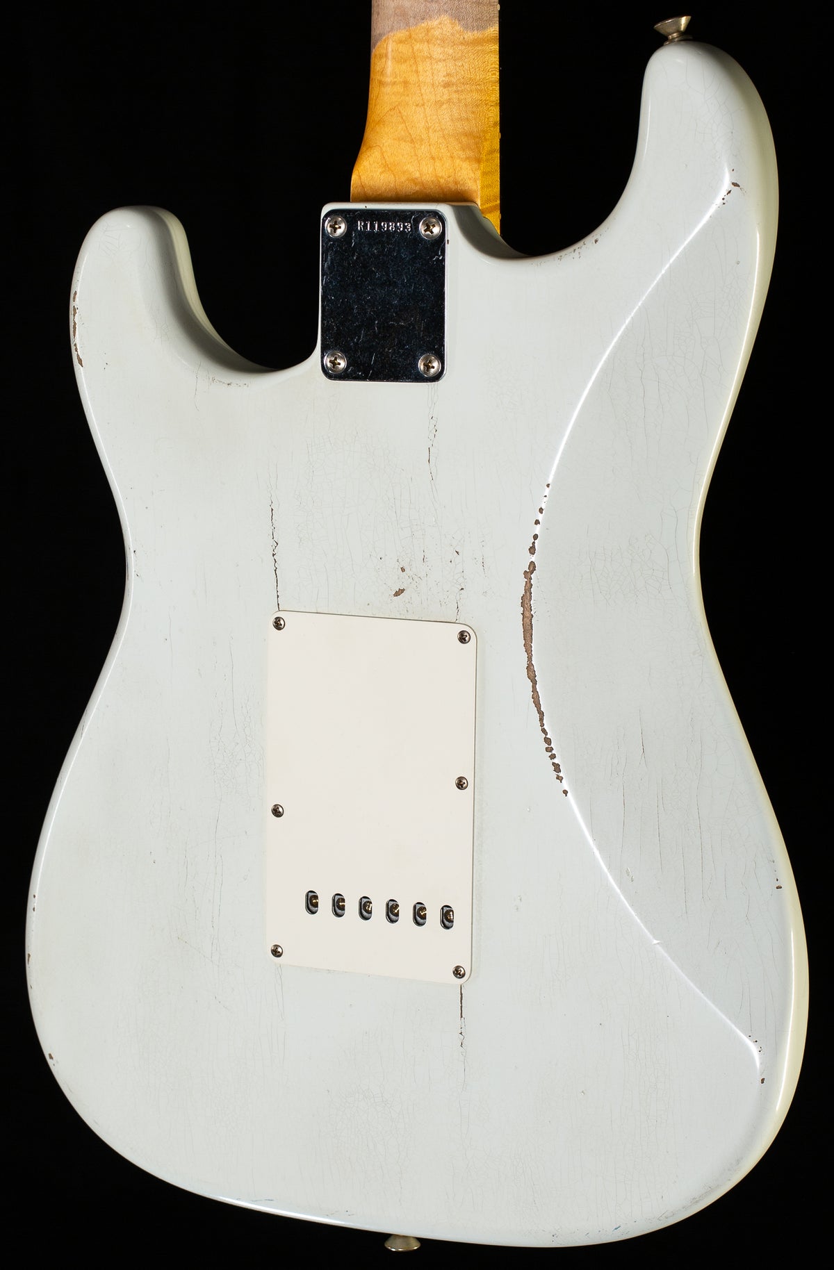 Fender Custom Shop Masterbuilt Andy Hicks True '62 Strat Journeyman Olympic White Brazilian 59 C (893)