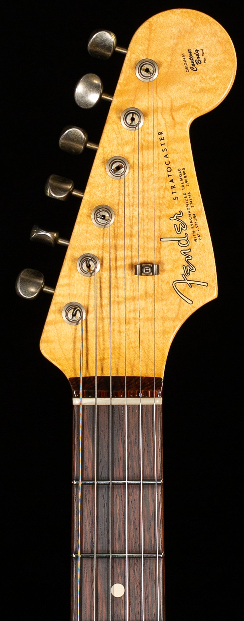 Fender Custom Shop Masterbuilt Andy Hicks True '62 Strat Journeyman Olympic White Brazilian 59 C (893)
