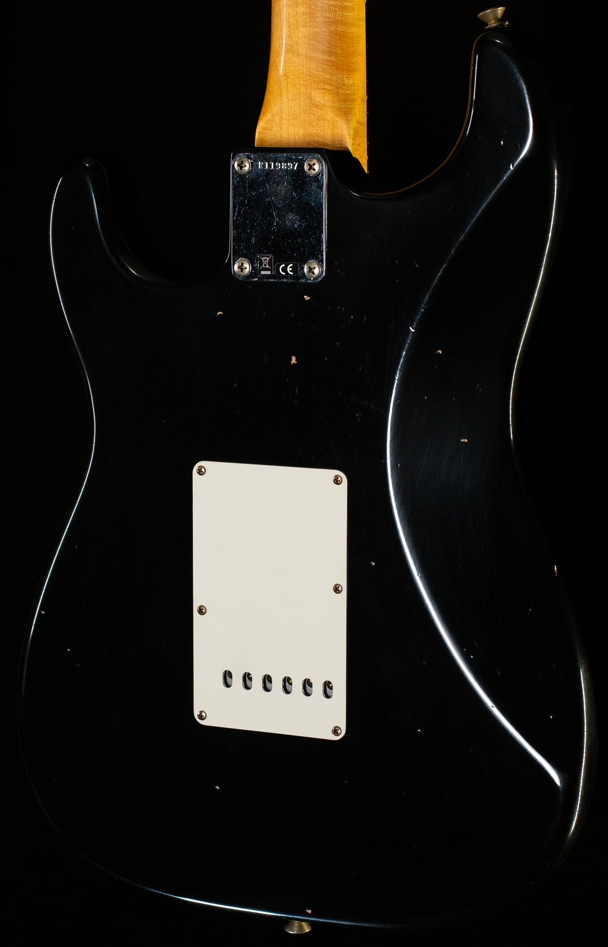 Fender Custom Shop Willcutt True '62 Stratocaster Journeyman Relic Black 60s Oval C  (897)