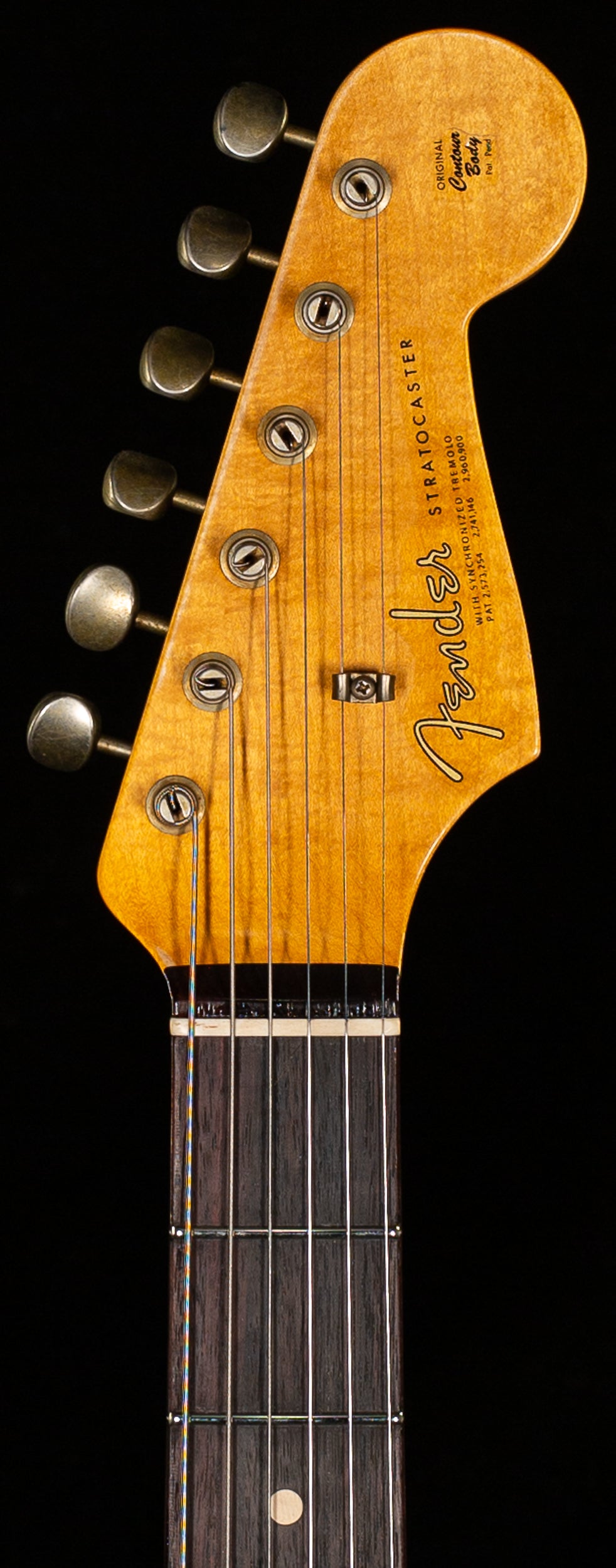 Fender Custom Shop Willcutt True '62 Stratocaster Journeyman Relic Black 60s Oval C  (897)