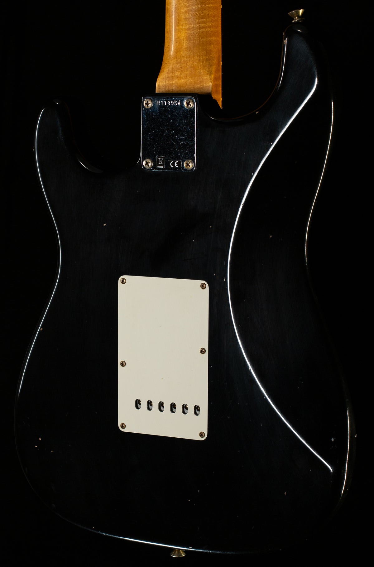 Fender Custom Shop Willcutt True '62 Stratocaster Journeyman Relic Black Large C (954)