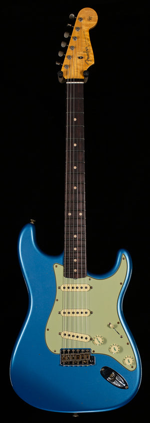 Fender Custom Shop Willcutt True '62 Stratocaster Journeyman Relic Lake Placid Blue 60s Oval C (959)