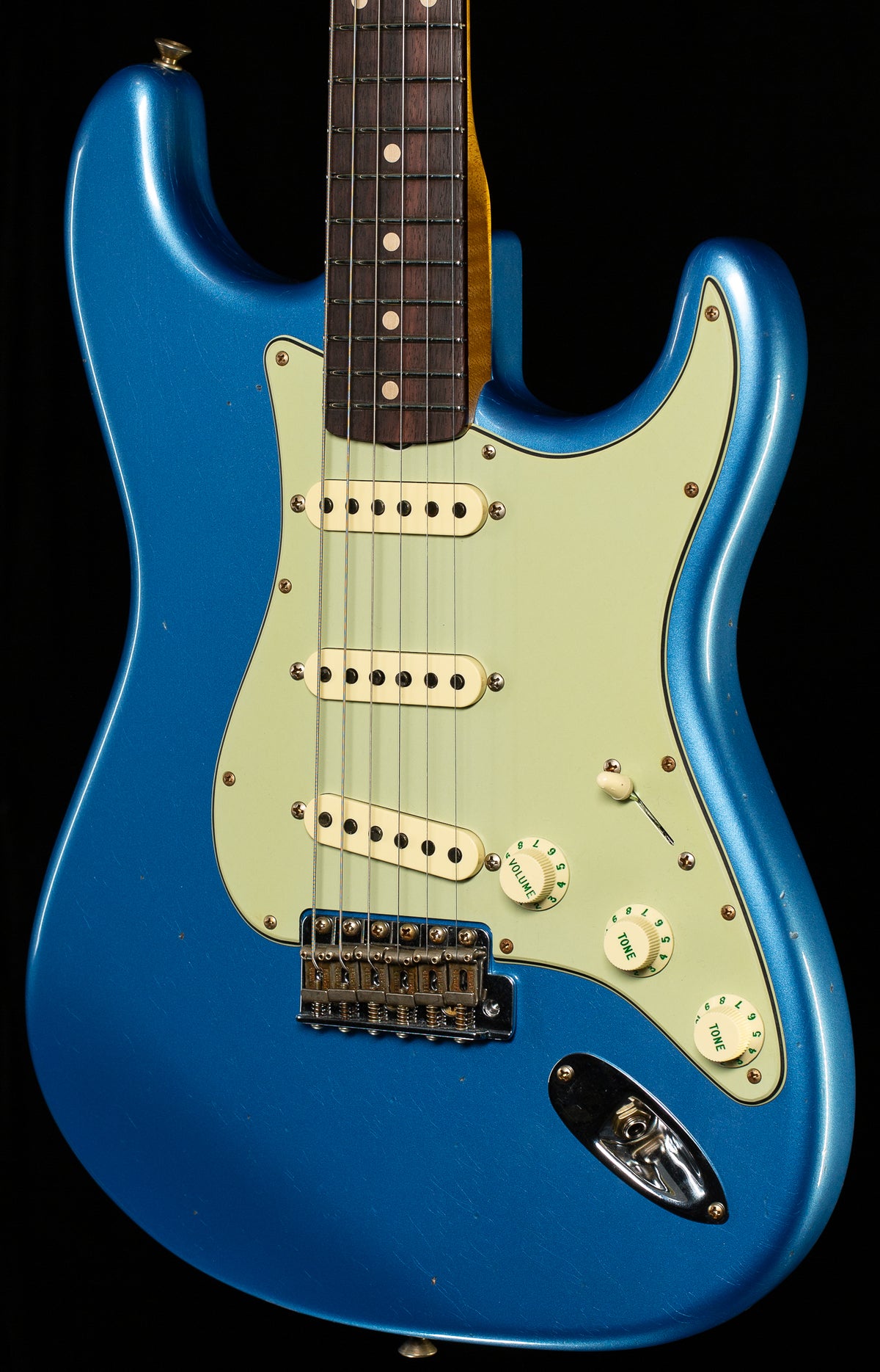 Fender Custom Shop Willcutt True &#39;62 Stratocaster Journeyman Relic Lake Placid Blue 60s Oval C (959)