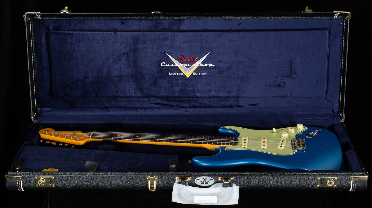 Fender Custom Shop Willcutt True &#39;62 Stratocaster Journeyman Relic Lake Placid Blue 59 C (052)