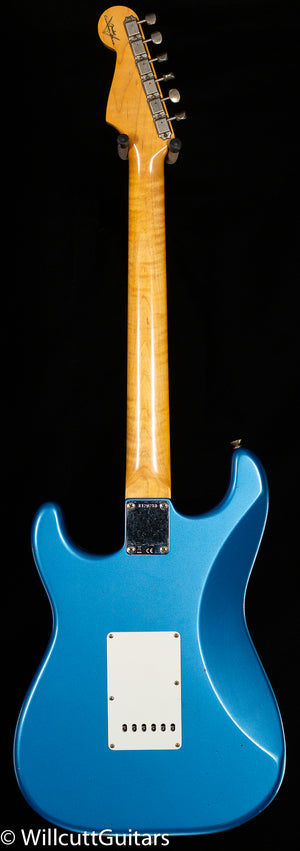 Fender Custom Shop Willcutt True '62 Stratocaster Journeyman Relic Lake Placid Blue Large C (251)