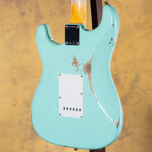 2022 Fender Custom Shop "The 63" 1963 Stratocaster Relic Surf Green Large C