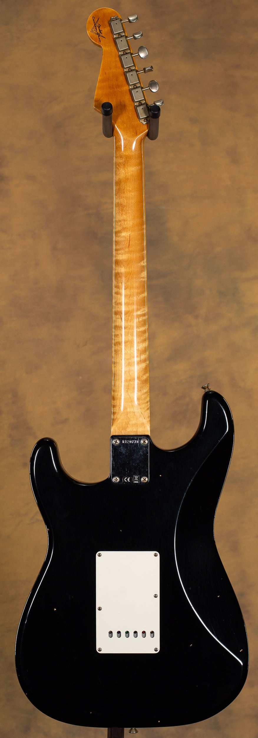 2022 Fender Custom Shop Willcutt True &#39;62 Stratocaster Journeyman Relic Black Large C