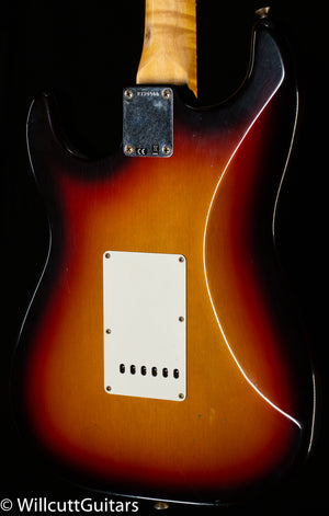 Fender Custom Shop Willcutt True '62 Stratocaster Journeyman Relic 3-Tone Sunburst 60s Oval C (900)