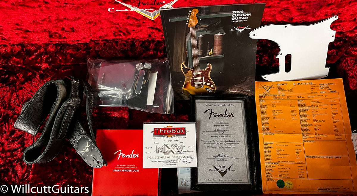 Fender Custom Shop '60 Telecaster Journeyman Relic Butterscotch