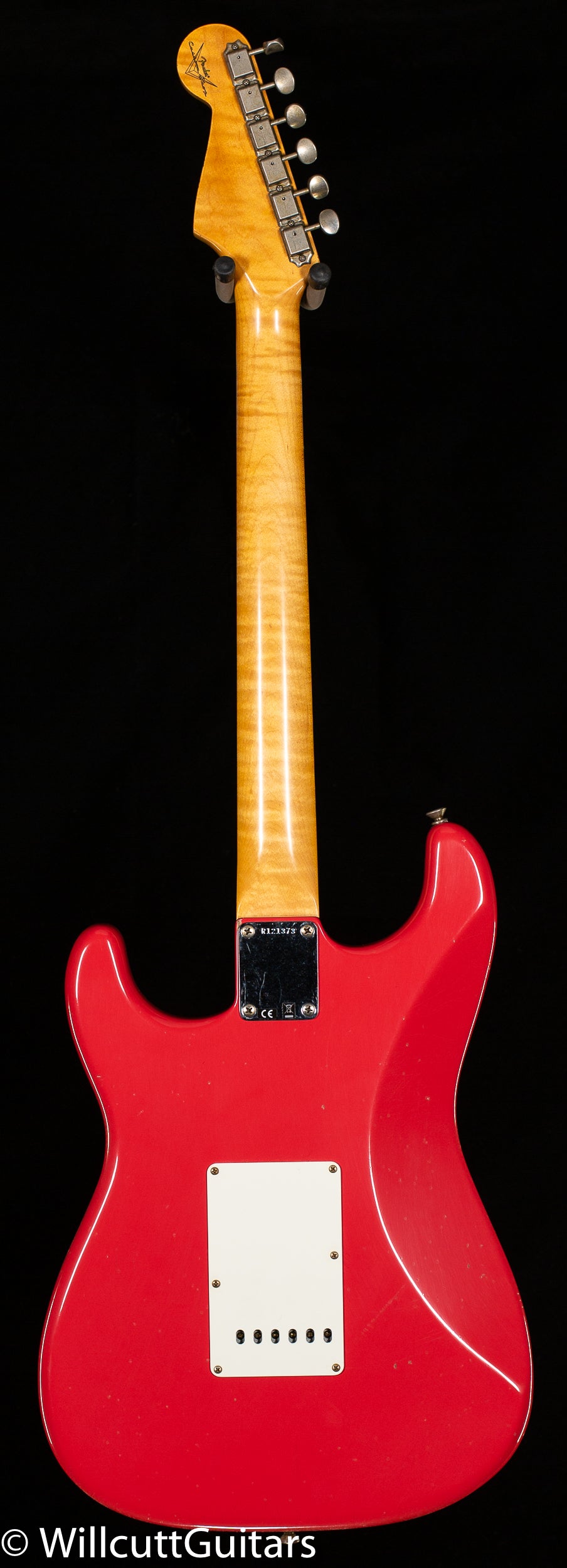 Fender Custom Shop Willcutt True '62 Stratocaster Journeyman Relic Fiesta Red 60s Oval C (373)