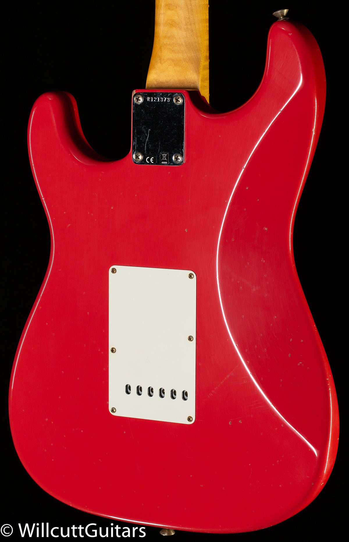 Fender Custom Shop Willcutt True '62 Stratocaster Journeyman Relic Fiesta Red 60s Oval C (373)