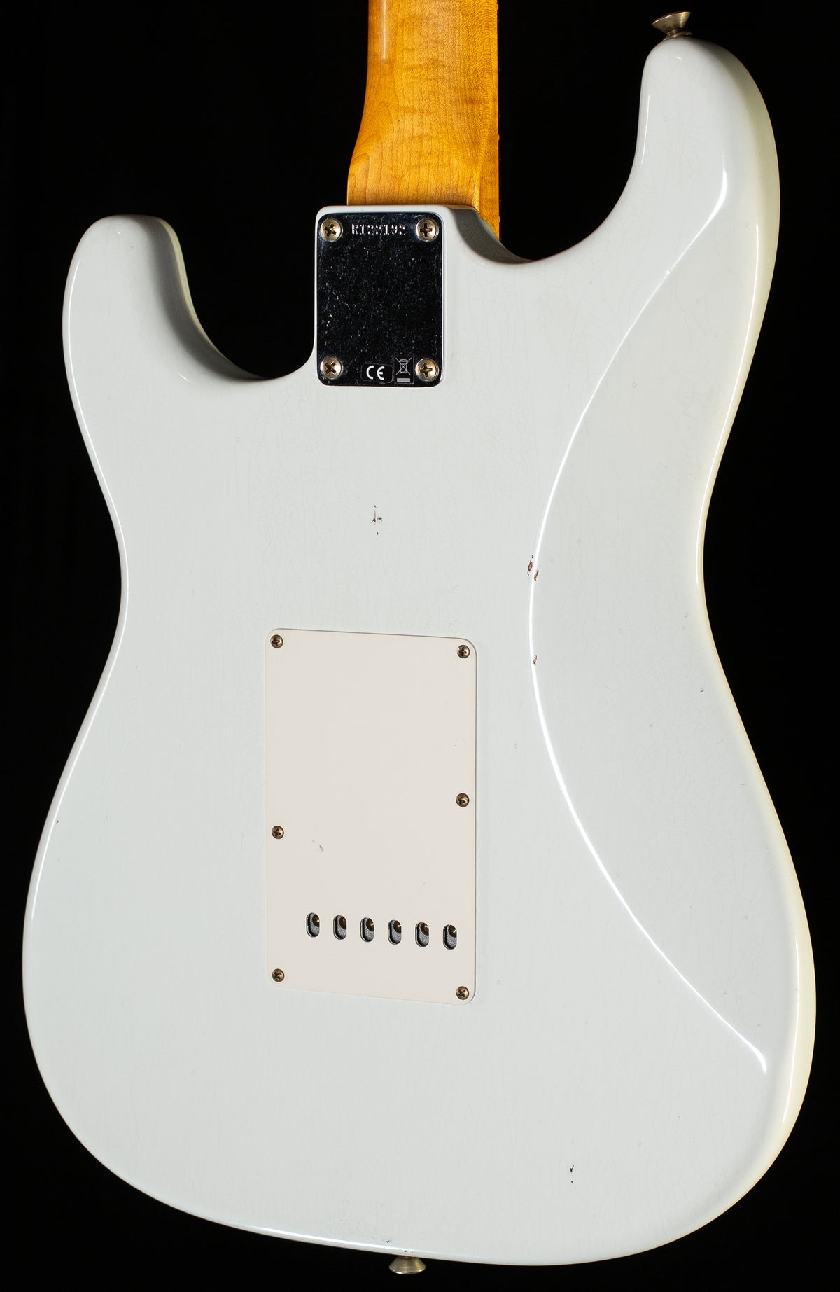 Fender Custom Shop Willcutt True '62 Stratocaster Journeyman Relic Olympic White 60s Oval C  (192)
