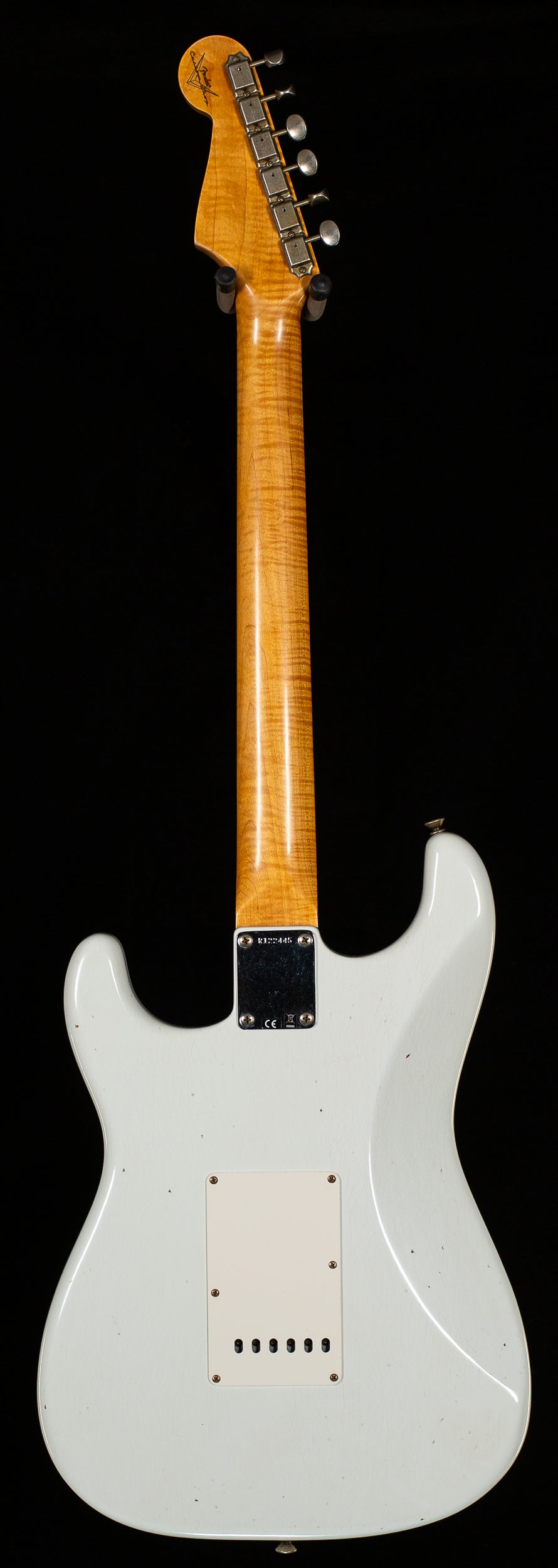 Fender Custom Shop Willcutt True '62 Stratocaster Journeyman Relic Olympic White 60s Oval C (445)