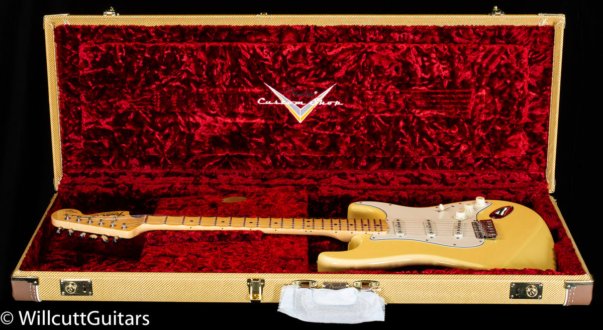 Fender Custom Shop Yngwie Malmsteen Signature Stratocaster Scalloped Maple Fingerboard Vintage White (450)