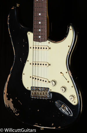 Fender Custom Shop Michael Landau Signature 1968 Stratocaster Round-Laminated Rosewood Black (546)