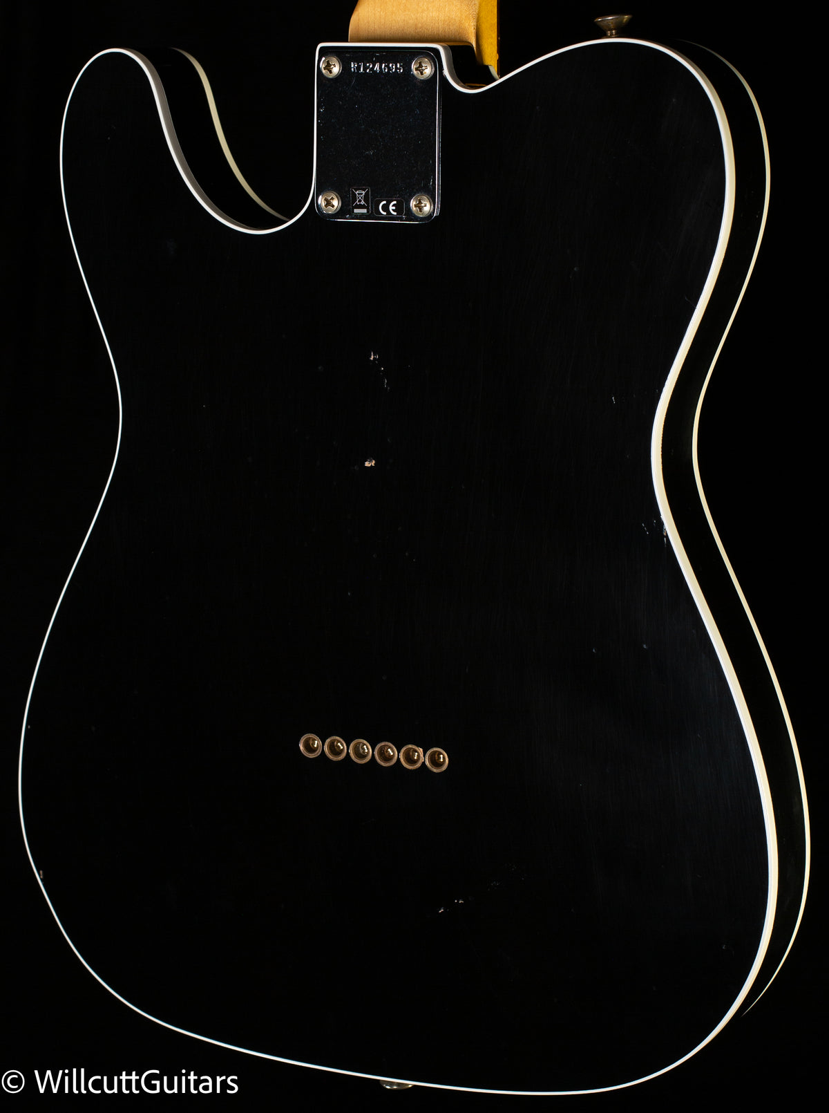Fender Custom Shop 1960 Telecaster Custom Journeyman Relic Black (695)