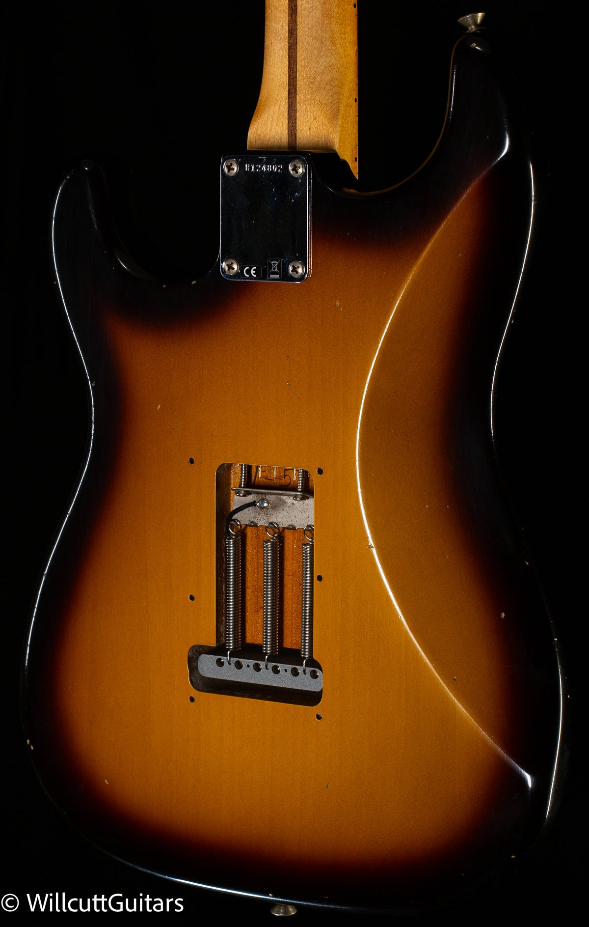 Fender Custom Shop Willcutt True &#39;57 Stratocaster Journeyman Relic 2-Tone Sunburst 57 V (802)