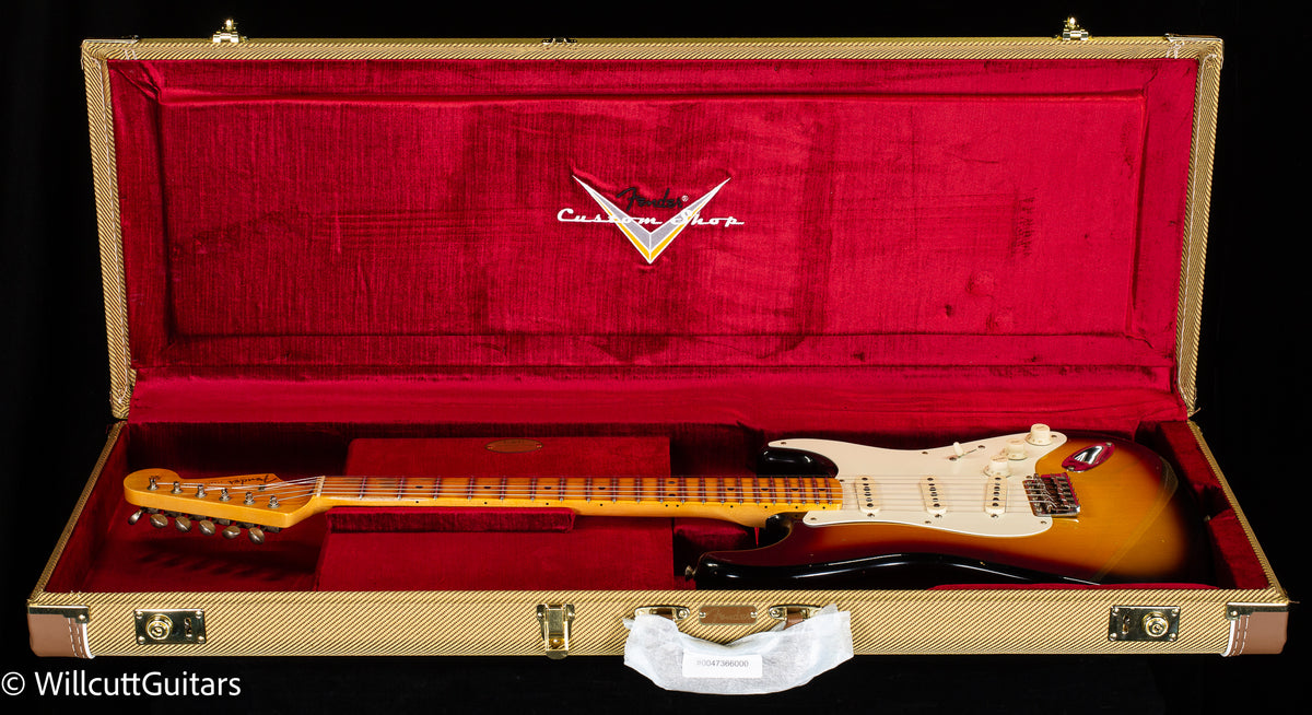 Fender Custom Shop Willcutt True &#39;57 Stratocaster Journeyman Relic 2-Tone Sunburst 57 V (802)