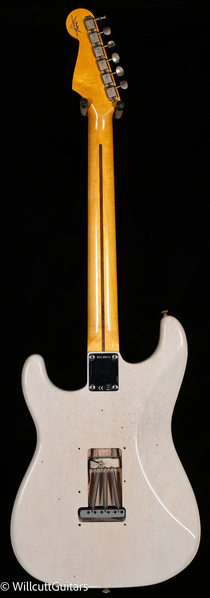 Fender Custom Shop Willcutt True '57 Stratocaster Journeyman Relic White Blonde 65 C (823)
