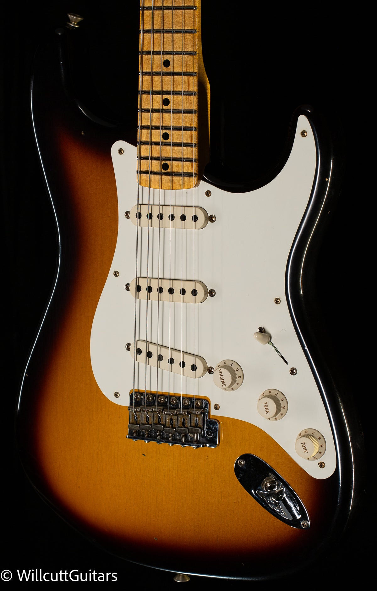 Fender Custom Shop Willcutt True &#39;57 Stratocaster Journeyman Relic 2-Tone Sunburst 57 V (859)
