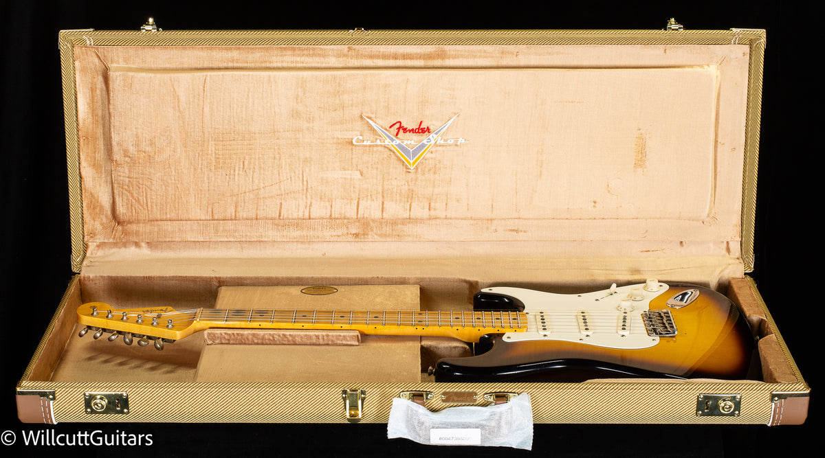 Fender Custom Shop Willcutt True &#39;57 Stratocaster Journeyman Relic 2-Tone Sunburst 57 V (859)